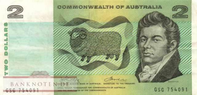 Australia - 2  Dollars (#038d_VF)