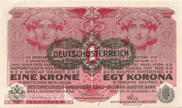 Österreich - 1  Krone (#049_UNC)