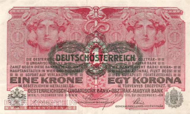 Austria - 1  Krone (#049_VF)
