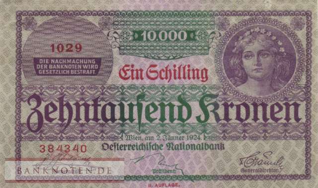 Austria - 1  Schilling (#087_AU)