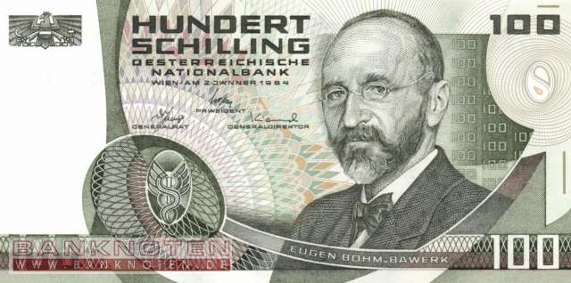 Austria - 100  Schilling (#150-1_UNC)