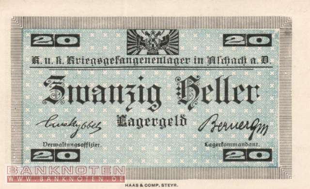 Aschach a.D. - 20  Heller (#LG002_1d_UNC)