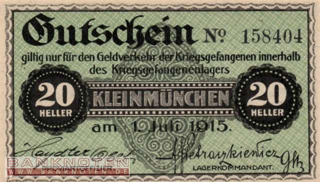Kleinmünchen - 20  Heller (#LG025_1e_UNC)