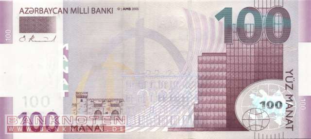 Aserbaidschan - 100  Manat (#030_UNC)