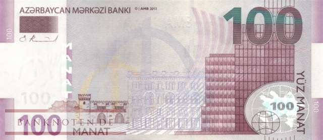 Aserbaidschan - 100  Manat (#036_UNC)