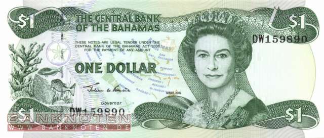 The Bahamas - 1  Dollar (#070_UNC)