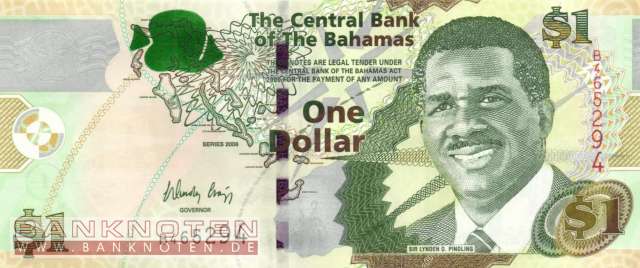 Bahamas - 1  Dollar (#071_UNC)