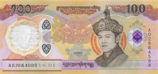 Bhutan - 100  Ngultrum (#043_UNC)