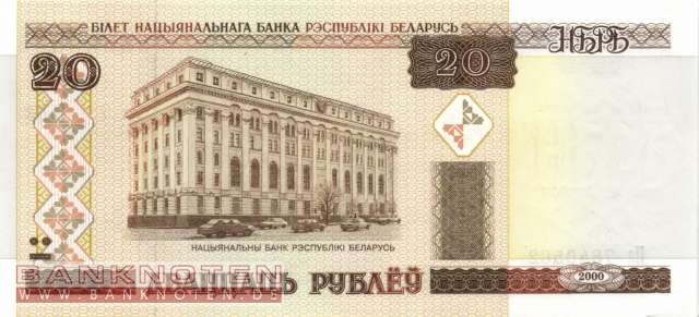 Weissrussland - 20  Rubel (#024-2_UNC)