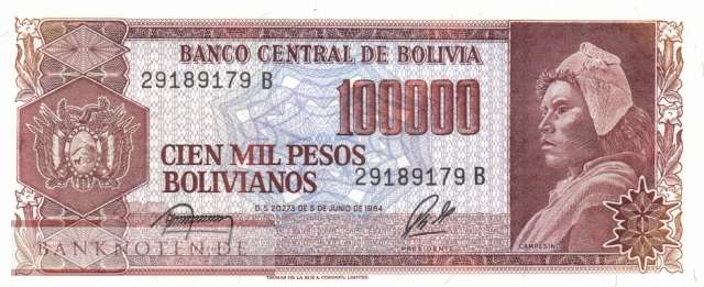 Bolivia - 10  Centavos de Boliviano (#196A_UNC)