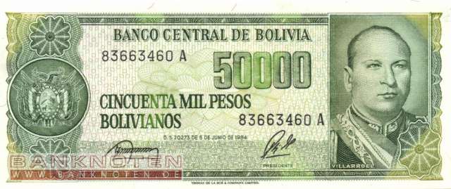 Bolivien - 5  Centavos de Boliviano (#196_UNC)