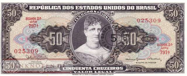 Brasilien - 5  Centavos (#184a_UNC)
