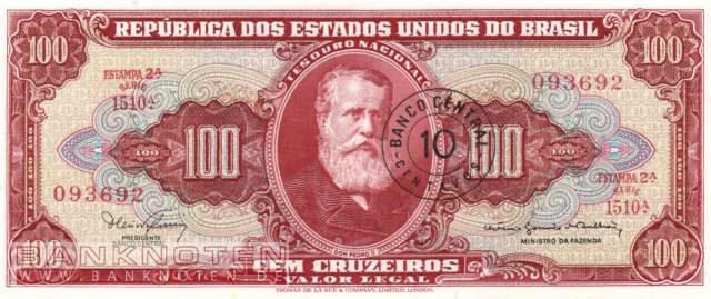 Brazil - 10  Centavos (#185b_UNC)