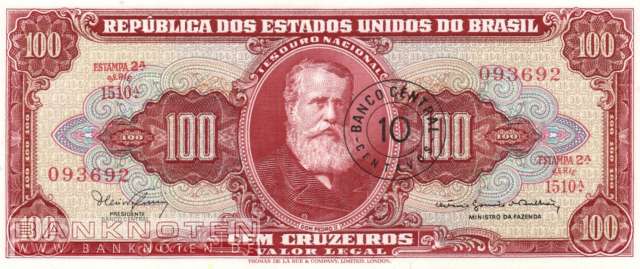 Brasilien - 10  Centavos (#185b_UNC)