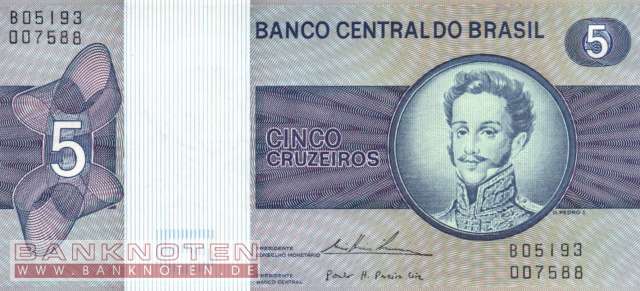 Brasilien - 5  Cruzeiros (#192c_UNC)