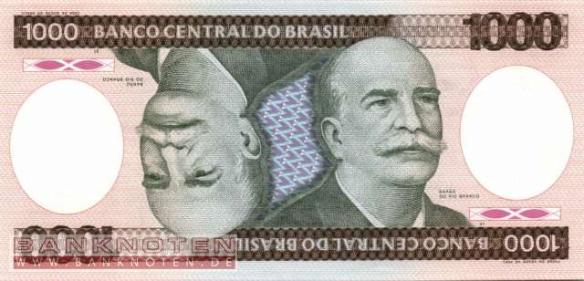 Brazil - 1.000  Cruzeiros (#201c_UNC)