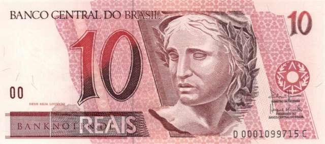 Brazil - 10  Reais (#245Ah_UNC)