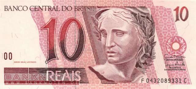 Brazil - 10  Reais (#245Al_UNC)
