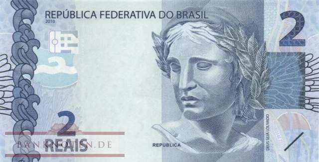 Brazil - 2  Reais (#252e_UNC)