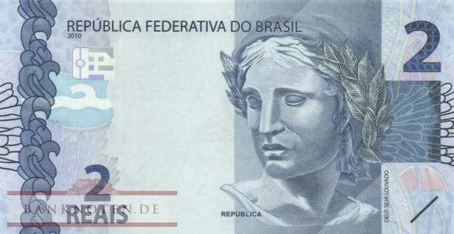 Brazil - 2  Reais (#252g_UNC)
