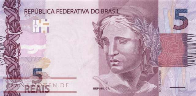 Brazil - 5  Reais (#253a_UNC)