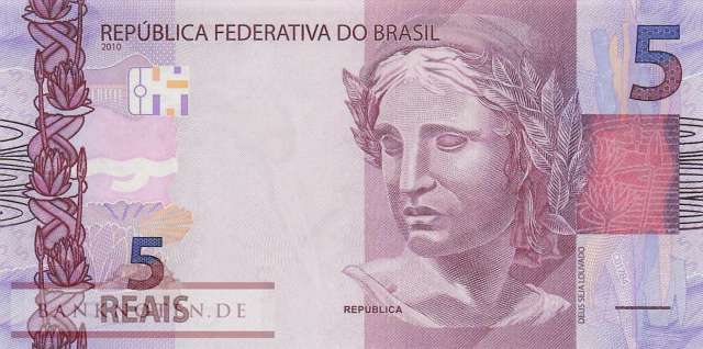 Brazil - 5  Reais (#253g_UNC)