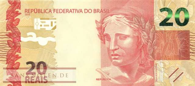 Brazil - 20  Reais (#255e_UNC)