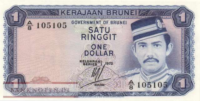 Brunei - 1  Ringgit (#006a-72_UNC)