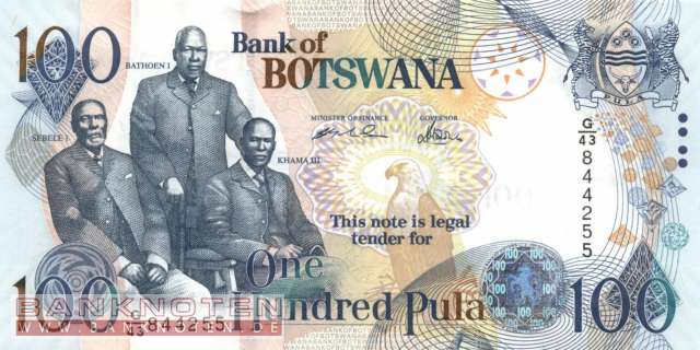 Botswana - 100  Pula (#029b_UNC)