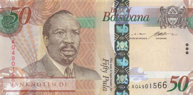 Botswana - 50  Pula (#032f_UNC)