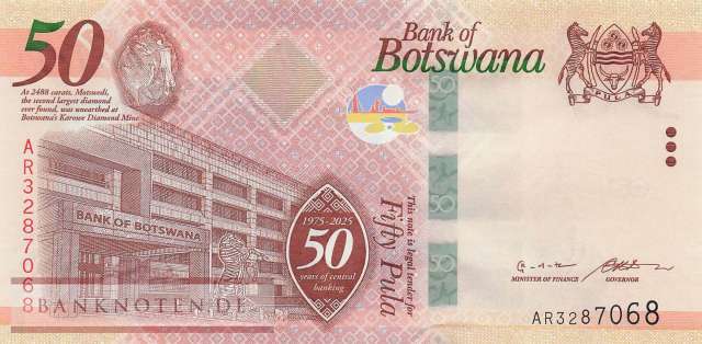 Botswana - 50  Pula - commemorative (#037_UNC)