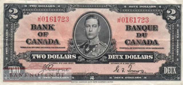 Canada - 2  Dollars (#059c_VF)