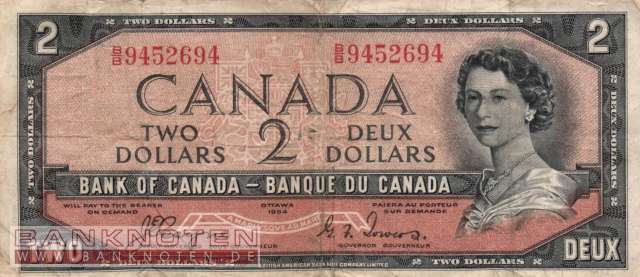 Kanada - 2  Dollars (#067a_F)