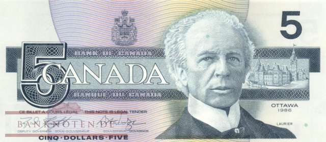 Canada - 5  Dollars (#095e_UNC)