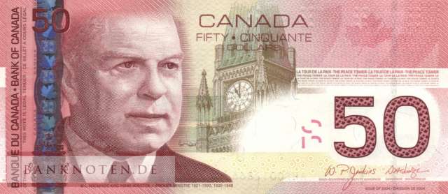 Kanada - 50  Dollars (#104a_UNC)