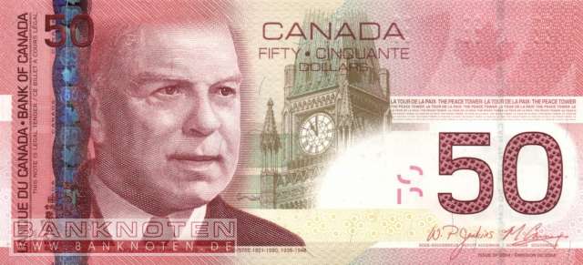 Canada - 50  Dollars (#104c_UNC)