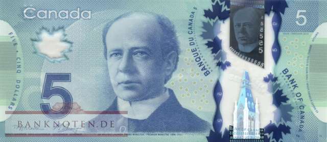 Kanada - 5  Dollars (#106a_UNC)