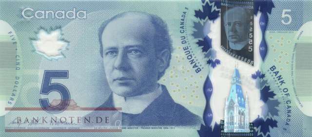 Canada - 5  Dollars (#106d_UNC)