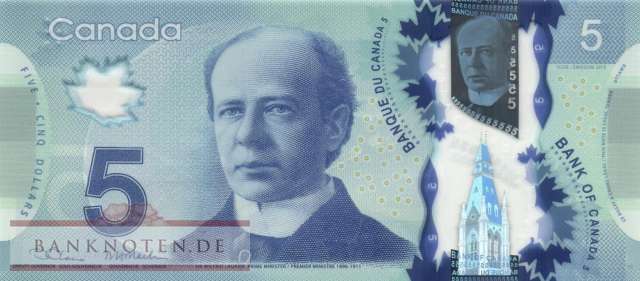 Kanada - 5  Dollars (#106e_UNC)