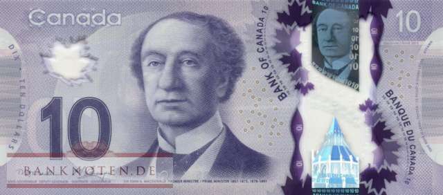 Kanada - 10  Dollars (#107a_UNC)