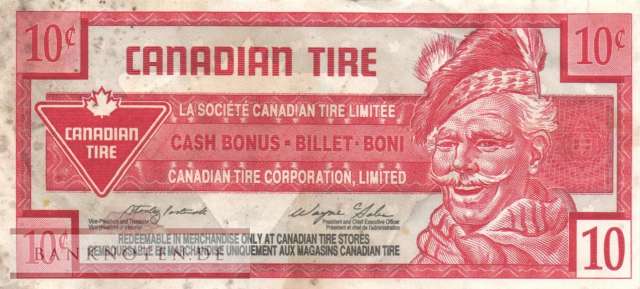 Kanada - Canadian Tire - 10  Cents - Gutschein (#962_F)