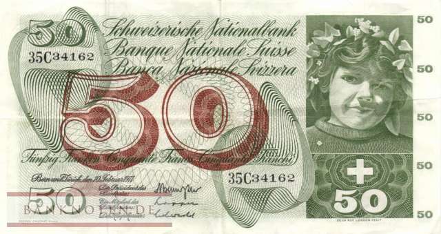 Switzerland - 50  Franken (#048k-U42_VF)