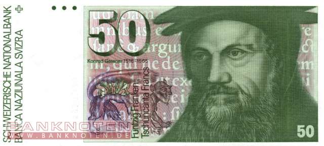 Switzerland - 50 Franken (#056g2-U59_UNC)