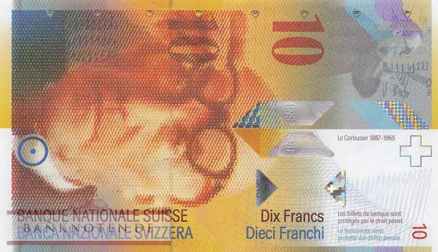 Schweiz - 10  Franken (#067b-U76_UNC)