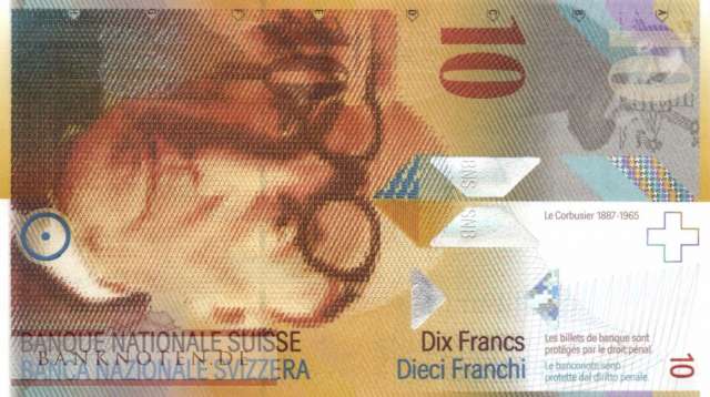 Schweiz - 10  Franken (#067d-U79_UNC)