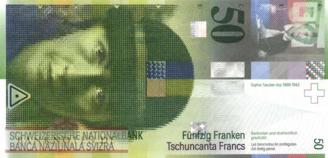 Switzerland - 50  Franken (#071e-U80_UNC)