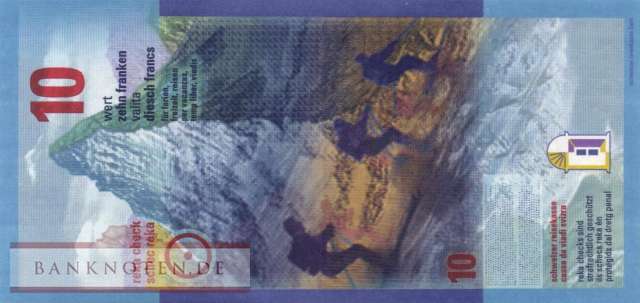 Switzerland - 10  Franken - Reka-Cheque (#905-99_UNC)