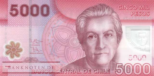 Chile - 5.000  Pesos (#163d_UNC)