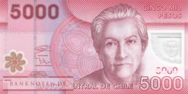 Chile - 5.000  Pesos (#163h_UNC)