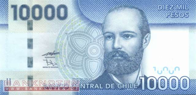 Chile - 10.000  Pesos (#164a_UNC)